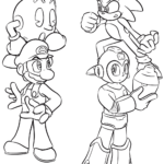 super smash bros mario coloring pages_6606