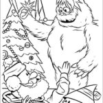 the abominable snowman rudolph coloring pages_3205