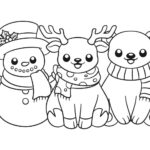 winter coloring pages for kids free printable_8225