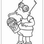 bart simpson coloring pages_6373
