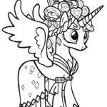 coloring pages for girls my little pony with dresses_5701