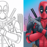 deadpool coloring pages for kids_5262