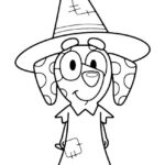 disney halloween coloring pages large_2355