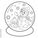 free christmas snowman coloring pages_2802