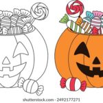 free kids halloween coloring pages_6507