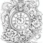 free printable adult stress relief coloring pages_2404