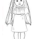 free printable american girl doll coloring pages