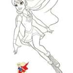 free printable dc superhero girls coloring pages_9826