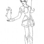 free printable girl superhero coloring pages_8936