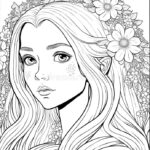 free printable girls coloring pages_4423