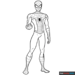 free spiderman coloring pages printable
