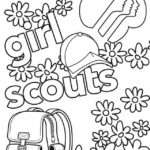 girl scout coloring pages printable_6600