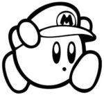 kirby mario coloring pages_6902