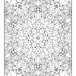 mandala coloring pages for kids printable_7863