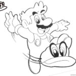 mario odyssey coloring pages printable_2783