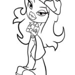 modern day bratz doll coloring page_1745