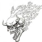 printable adult coloring pages skulls