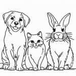 printable cat and dog coloring pages_8399