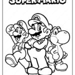 super mario brother coloring pages_6867