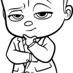 coloring pages boss baby_1630