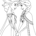 coloring pages of anna and elsa from frozen_8189