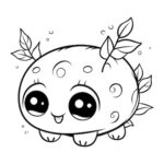 coloring pages of shopkins donut_3274