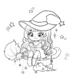cute people coloring pages for kids_7209
