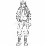 detailed coloring pages for girls_5173