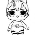 free printable lol surprise doll coloring pages printable_6193