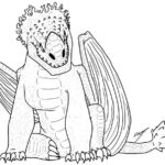 how to train your dragon coloring pages thunder drum_2907