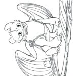 how to train your dragon toothless coloring page_6103