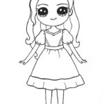 kids coloring pages draw so cute_4541
