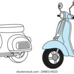 motorcycle coloring pages for kids_1108
