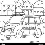 police car coloring pages to print_4584