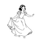 snow white coloring pages pdf_4669