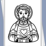sunday school valentine coloring pages_1981
