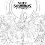 super smash bros ultimate coloring pages daisy_2985