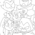 teen titan go coloring pages_3417