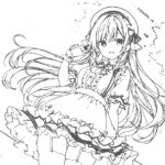 cute kawaii coloring pages for girls_6584