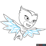 pj masks characters coloring pages_5203